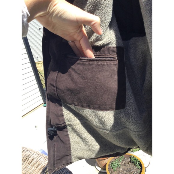 not for sale sold elsewhere sandstone ridge coat sherpa work chore barn - Picture 3 of 11